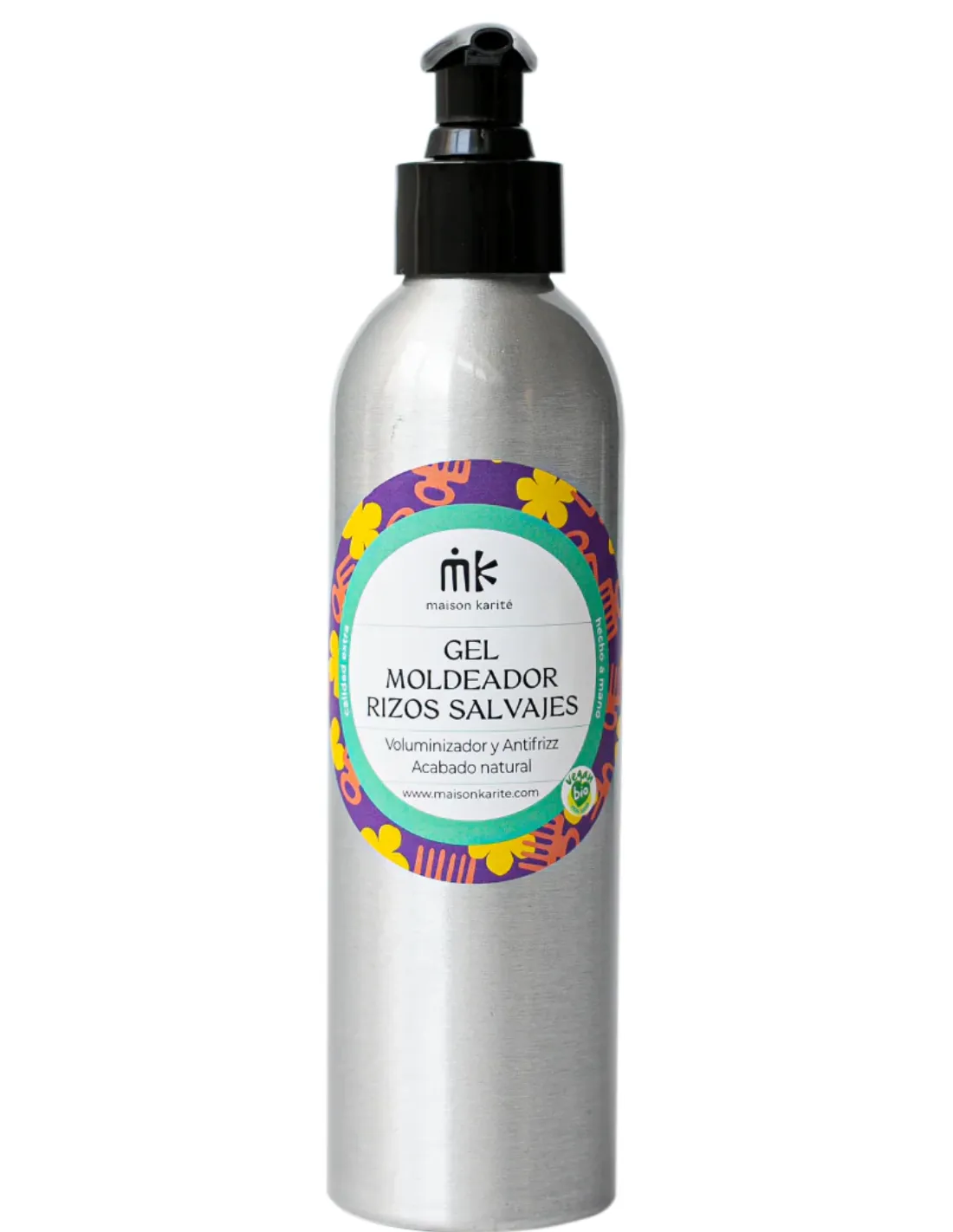 Maison Karité Gel Moldeador Rizos Salvajes Fijación Ligera 250ml